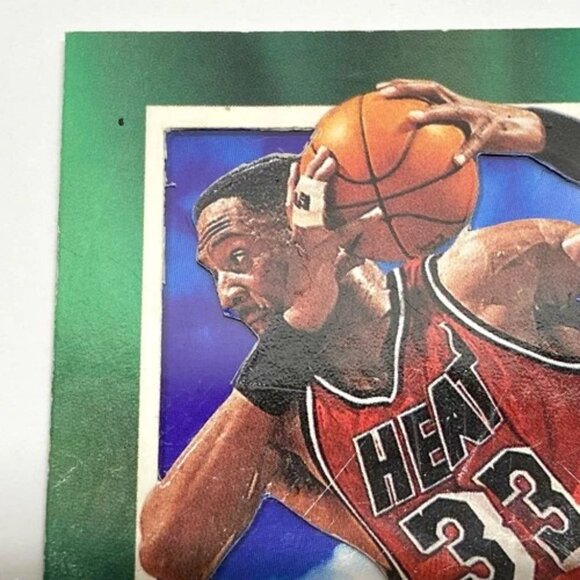 Vintage Skybox 1996-97 E-X2000 Alonzo Mourning NBA Card 36 Miami Heat Rare READ - Picture 10 of 15